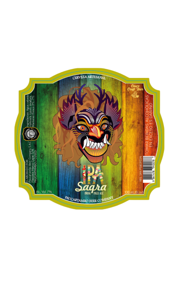 Etiqueta IPA Saqra