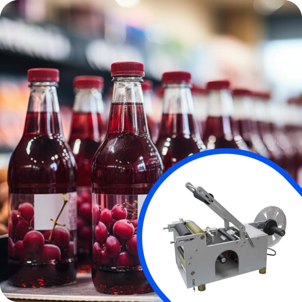 etiquetadora semiautoamtica para botellas