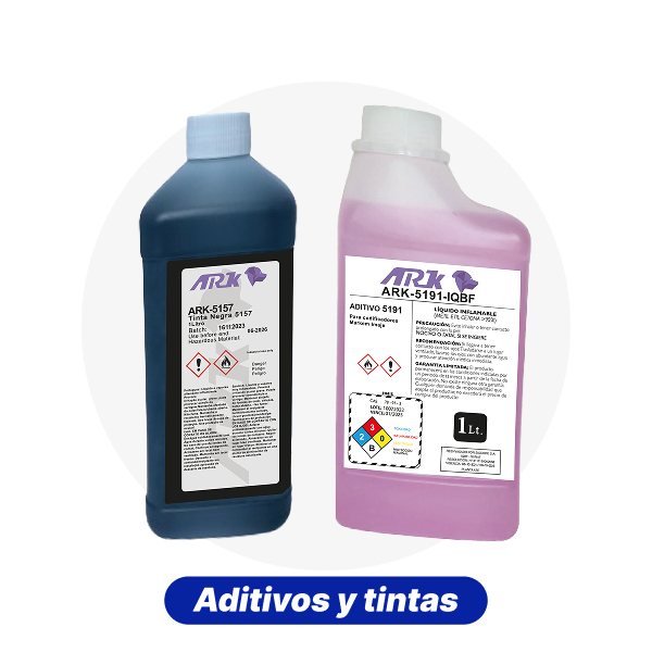 aditivos y tintas