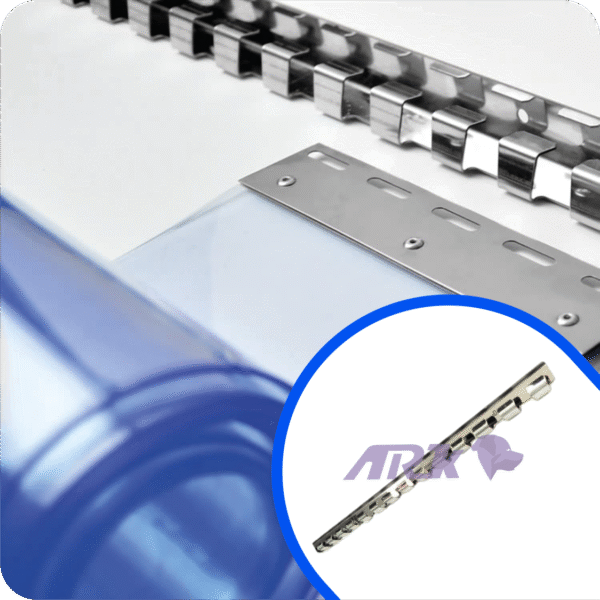 Rieles de Cortina de PVC | Acero Inoxidable