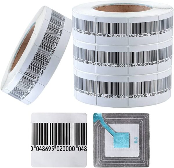 Etiqueta RFID ARK 30x30 mm compatible con antenas de radiofrecuencia