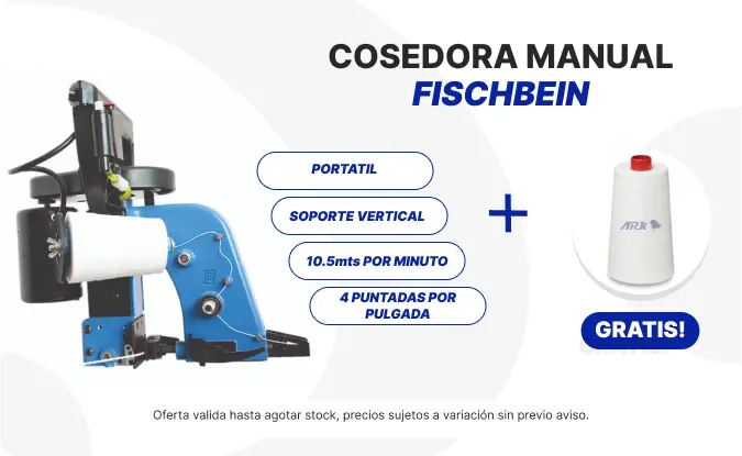 PROMOCIÓN DE COSEDORA FISCHBEIN