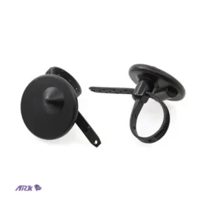 Seguro para botellas regulable de color negro y correa ajustable