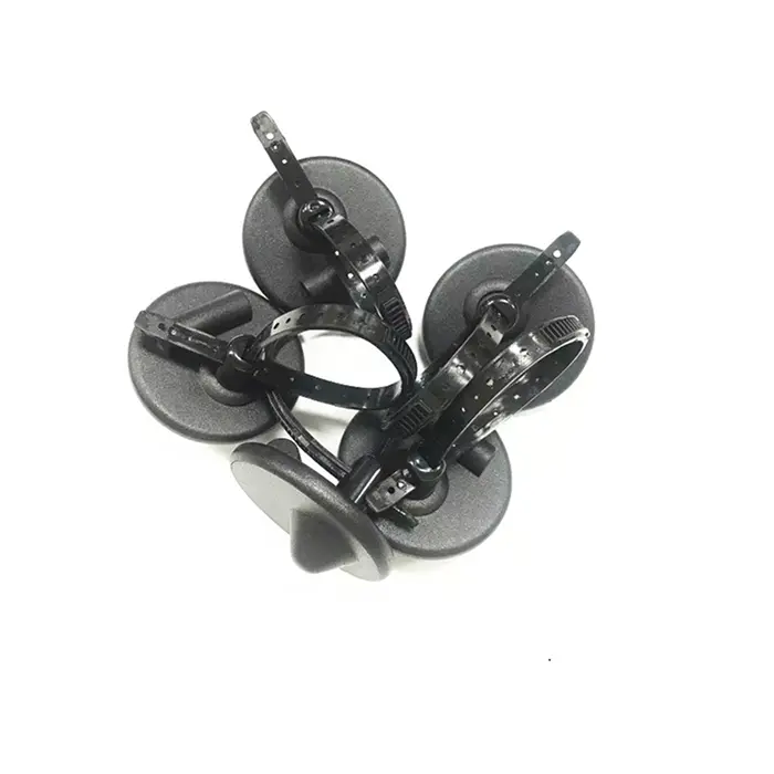 conjunto de seguro para botellas color negro