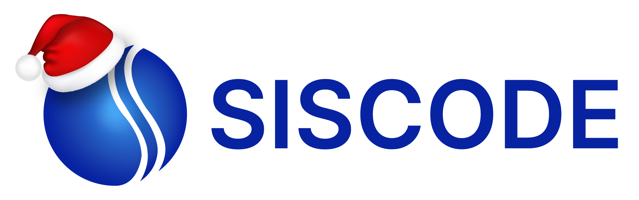 logo siscode versión navideña